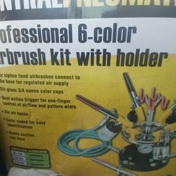 Airbrush Kit With Holder