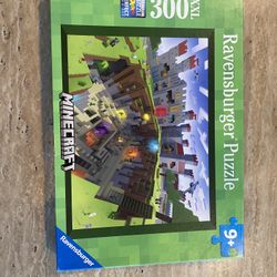 🧩 Ravensburger Minecraft Puzzle – 300 XXL Pieces 