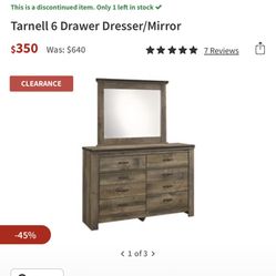 Dresser and Nightstand 