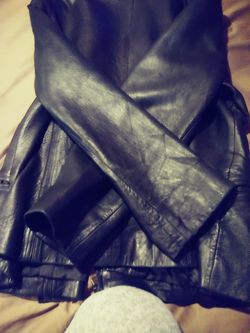 Leather jacket