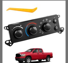 HVAC Heater Climate Control Switch Module Panel for Dodge Ram