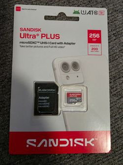 Sandisk ultra plus 256 gb