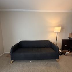 Navy Blue IKEA Couch - Must Go ASAP