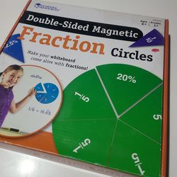 Magnetic Fraction Manipulatives Learning Resources Set