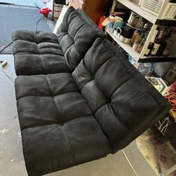 Convertible Futon Sofa Bed/Futon Couch, Color Blk