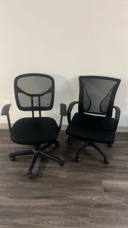 2 office chairs