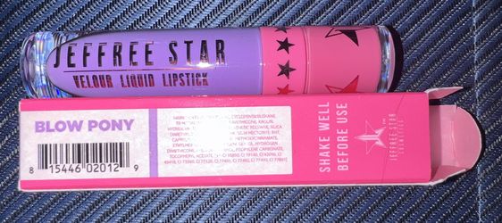 JEFFREE STAR ~ Blow Pony~ VELOUR LIQUID LIP ~  0.19oz Full Size NEW IN BOX