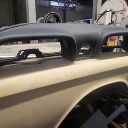 1960 Ford Thunderbird Original Metal Dashboard And Black Dash Pad 1959 Tbird 1958