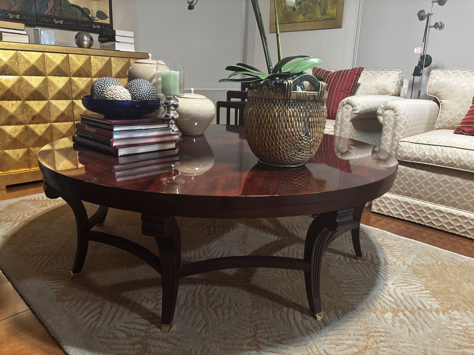 Round Wooden Table For Sale