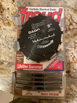 Freud SD208S Pro Dado Set like new