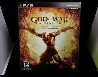 Ps3 God of War ascension collectors edition