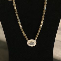 Pearl And Sterling Silver Pendant
