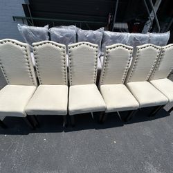 Elegant Dining Chairs , New, Set of 6