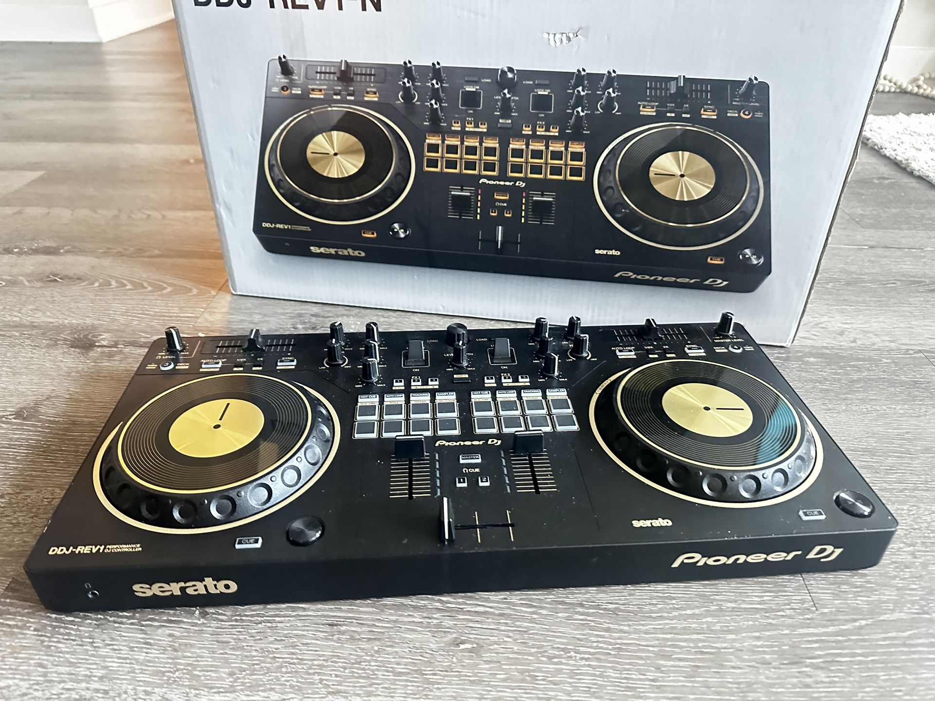 Pioneer DJ DDJ-REV1-N Gold Controller – Serato Ready (Like New)