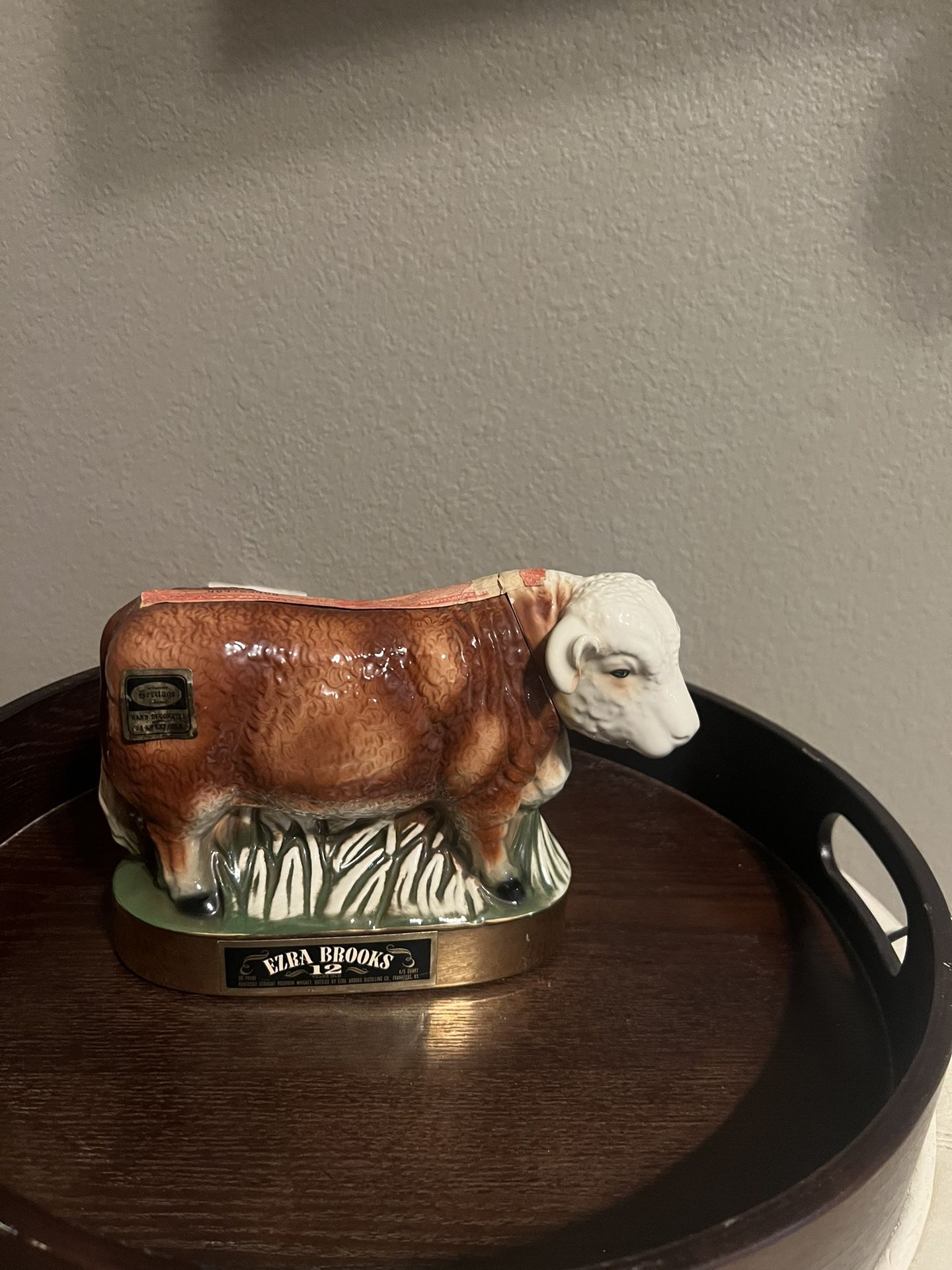 Vintage 1971 Ezra Brooks 12 Year Old Decanter for Sale in Arrowhed 
