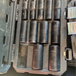 Gear wrench 1/2” Sockets  $145 