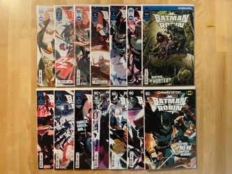Batman & Robin DC Comic Set