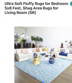 Brand New Plush Area Rug 5x8