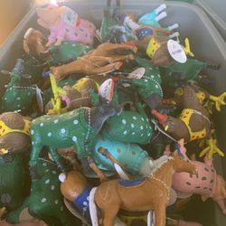 Plastic animals