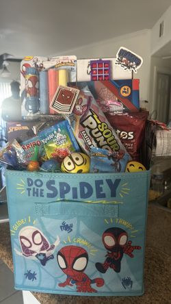 Spider-Man eater basket
