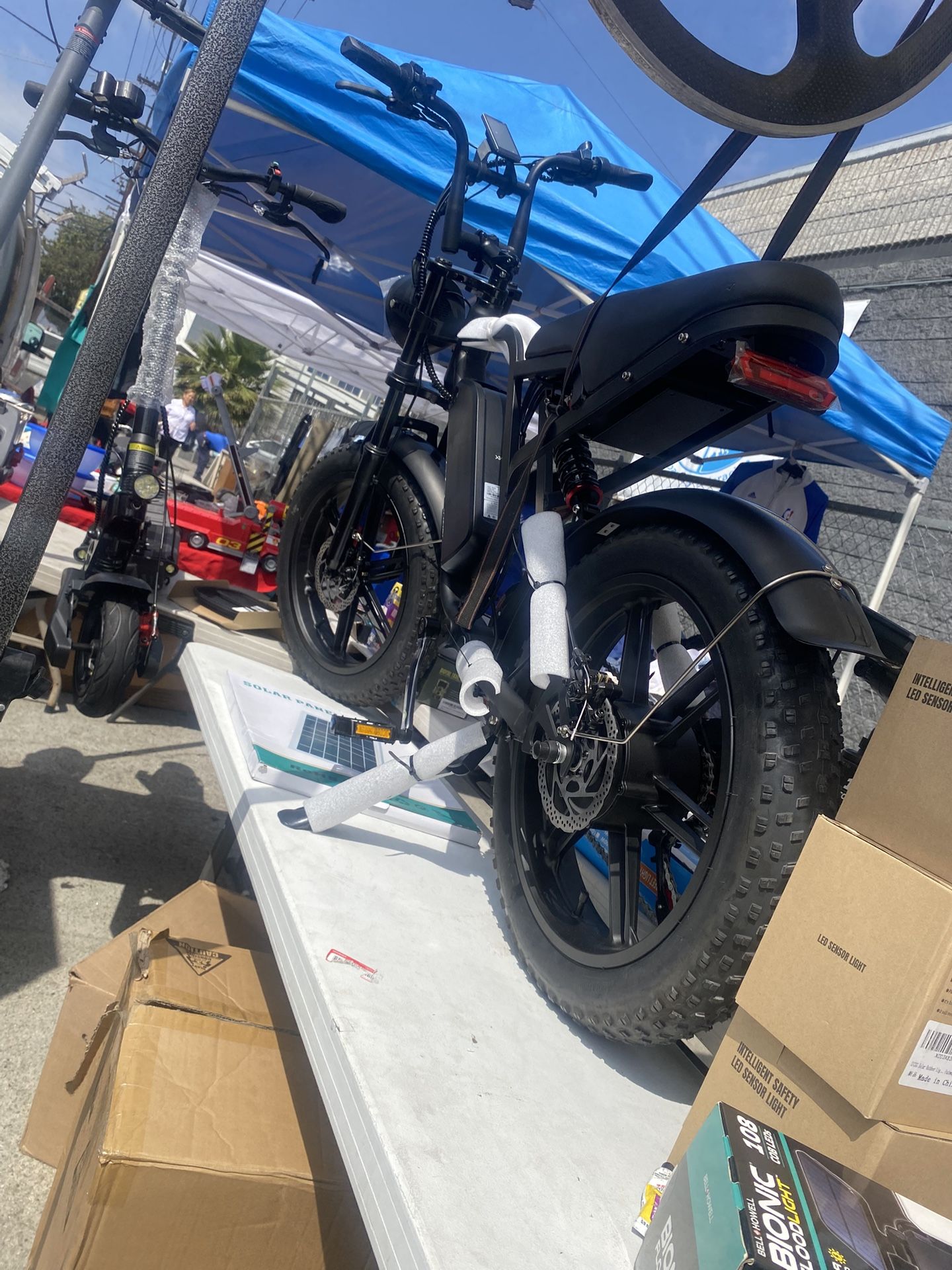  Bluvall Ebike Cargo Black City E-bike For Sale Tank G50 32 mph 
