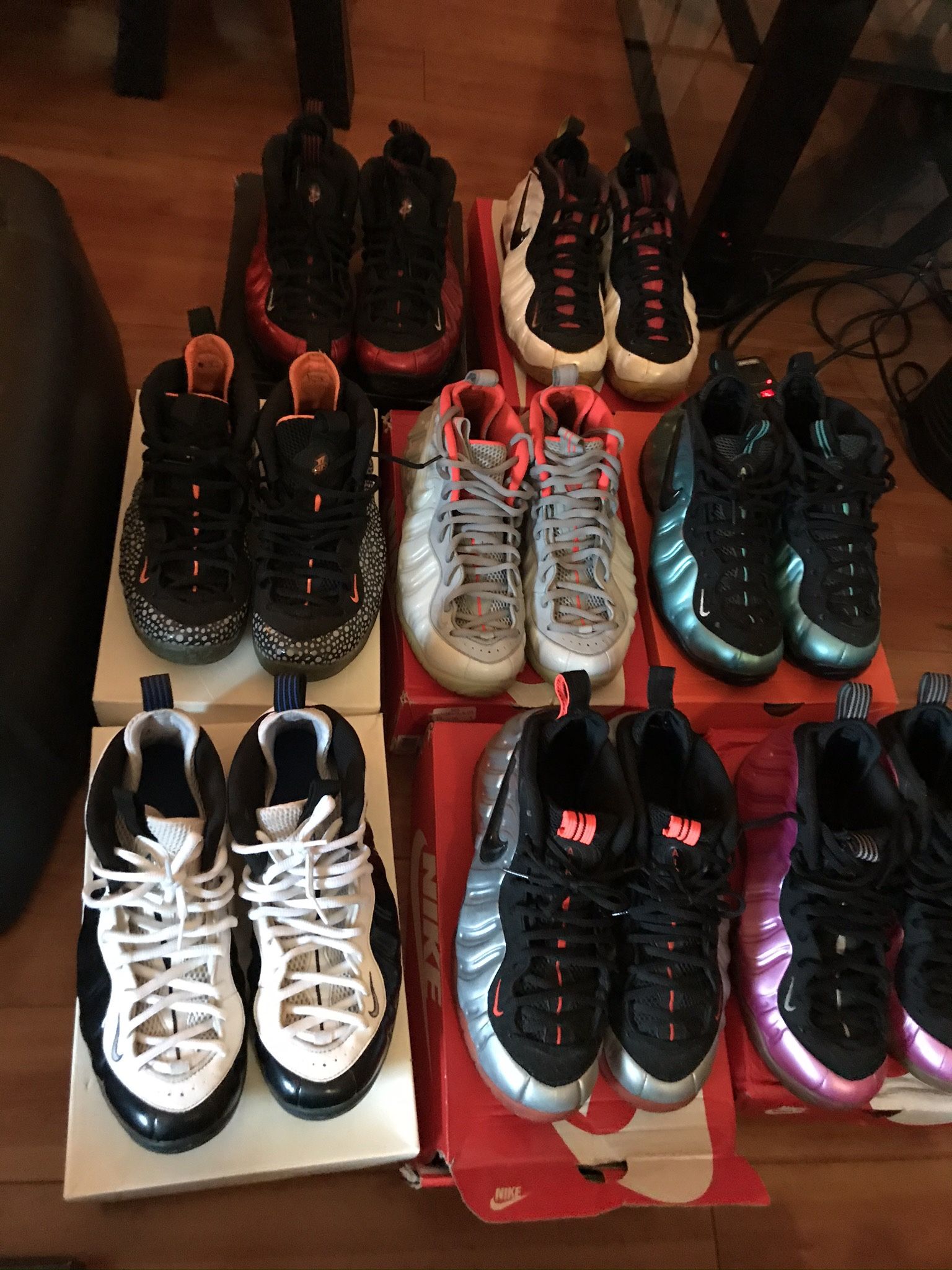 Foamposite Nike Size 10 $100 Each