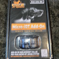DT SYSTEMS Micro-IDT Add On Remote Training Dog Collar