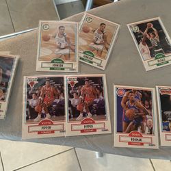 1990 Nba Fleer Card Lot 450 Cards