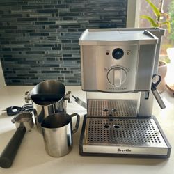 Breville Cafe Roma Stainless Espresso Maker 