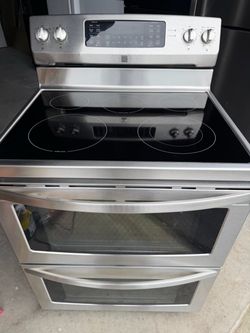 Kenmore Stainless Steel Double Oven Electric Range