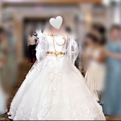Off White Wedding Dress