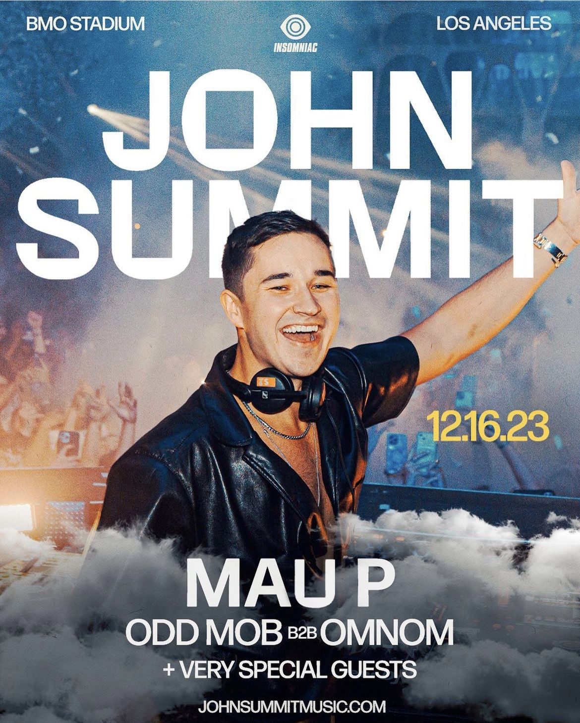 John Summit BMO Stadium 12/16
