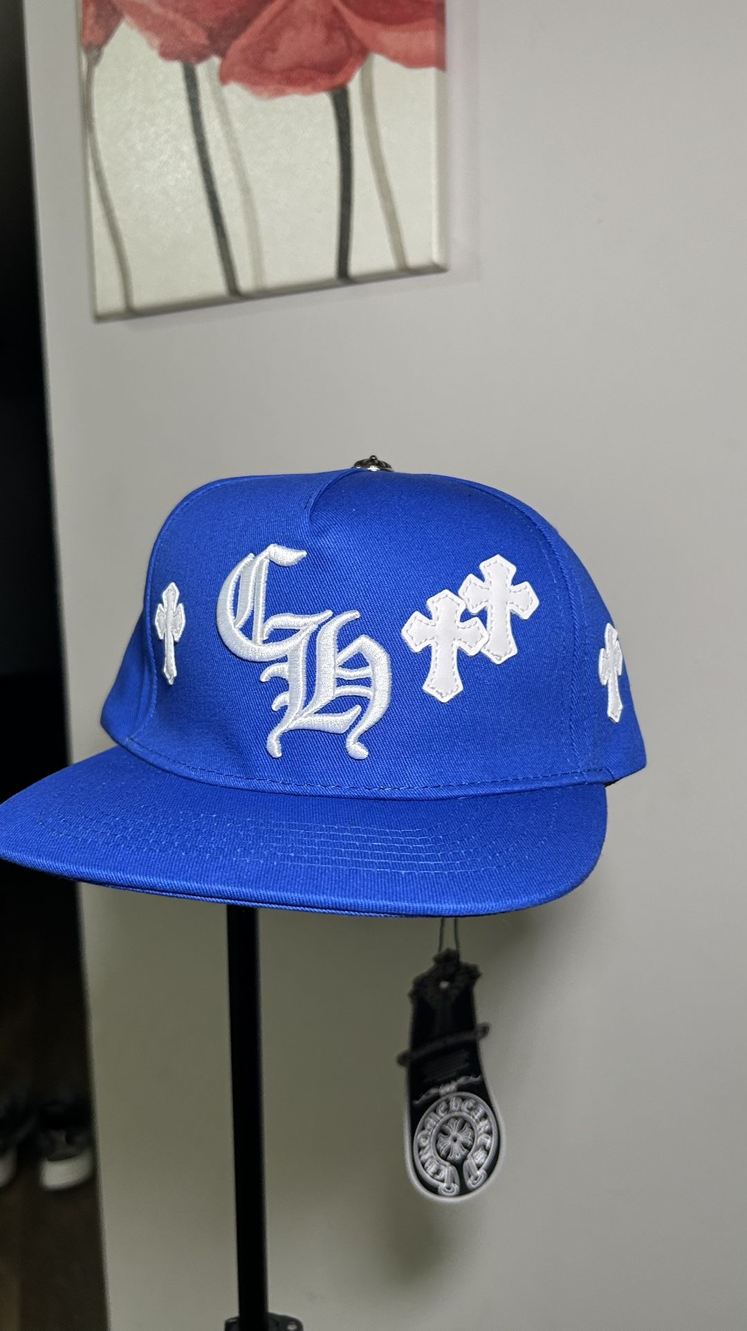 Chrome Hearts Cross Patch Baseball Hat