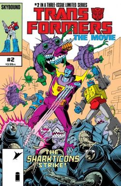 The Transformers The Movie 40th Anniversary Edition #2 Cover B Don Perlin & Ian Akin & Brian Garvey Variant