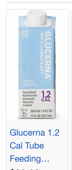 Multiple cases of Glucerna 1.2 nutricionn