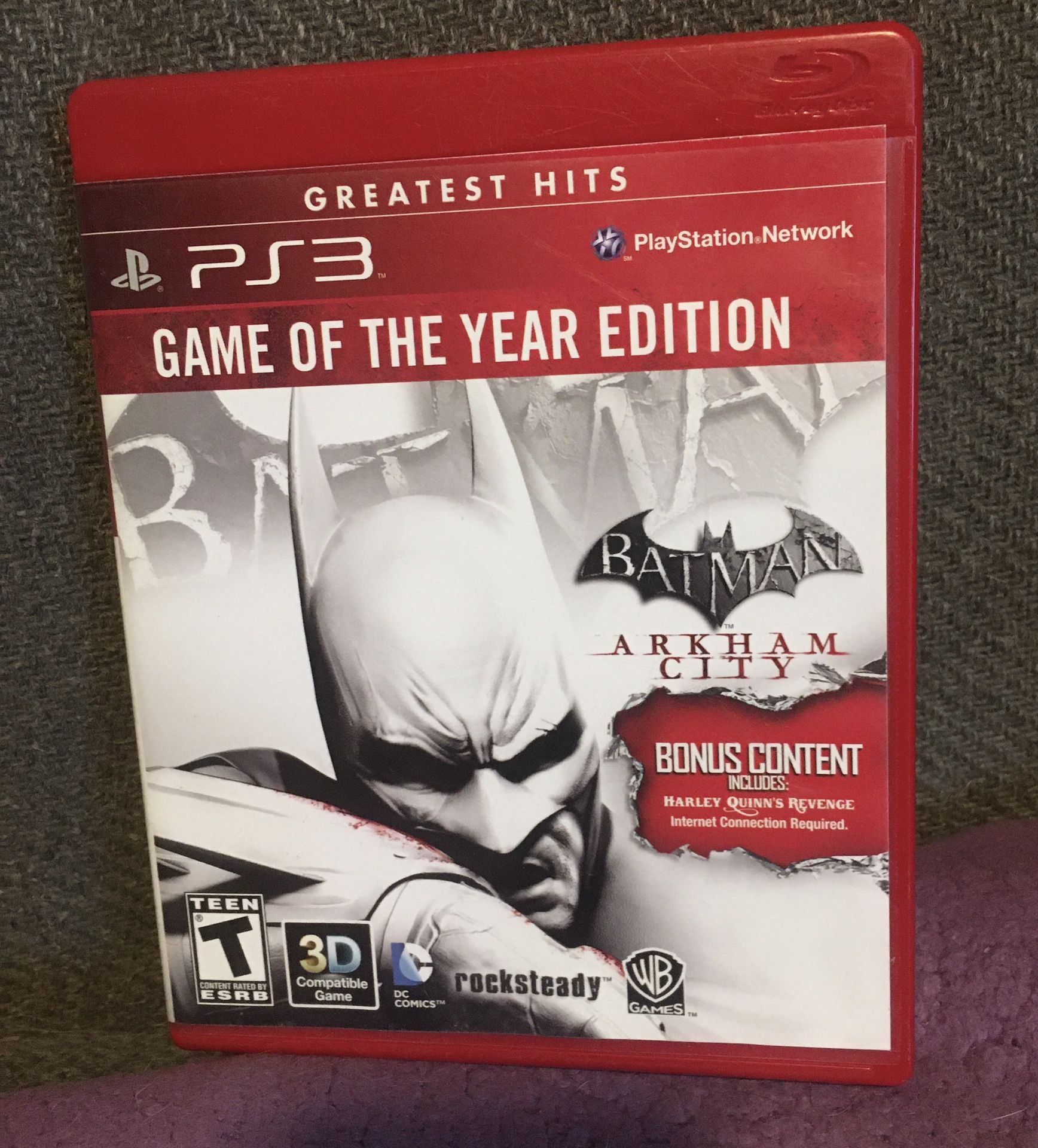 Batman Arkham City Ps3