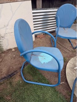 Vintage patio set