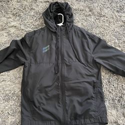 Black Windbreaker 