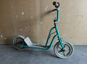Old School 1987 Mongoose Pro Miniscoot Scooter BMX (14 Inch) As Is