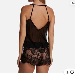 Lace Cross Back Bodysuit with Adjustable Straps