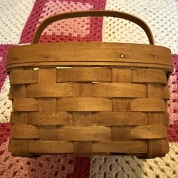 Gerald E Henn Basket, 9 1/2” X 9 1/2” X 5 1/2”