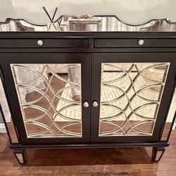 Mirrored Bar Cabinet 