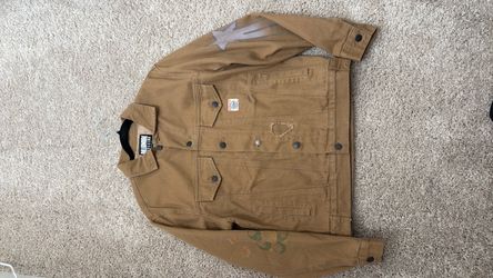 BILLIONAIRE BOYS CLUB DENIM TAN JACKET SIZE SMALL