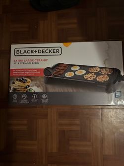 Black+decker electric griddle