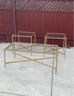 3 Gold Tables