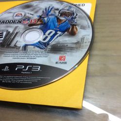Ps3 Madden NFL 13