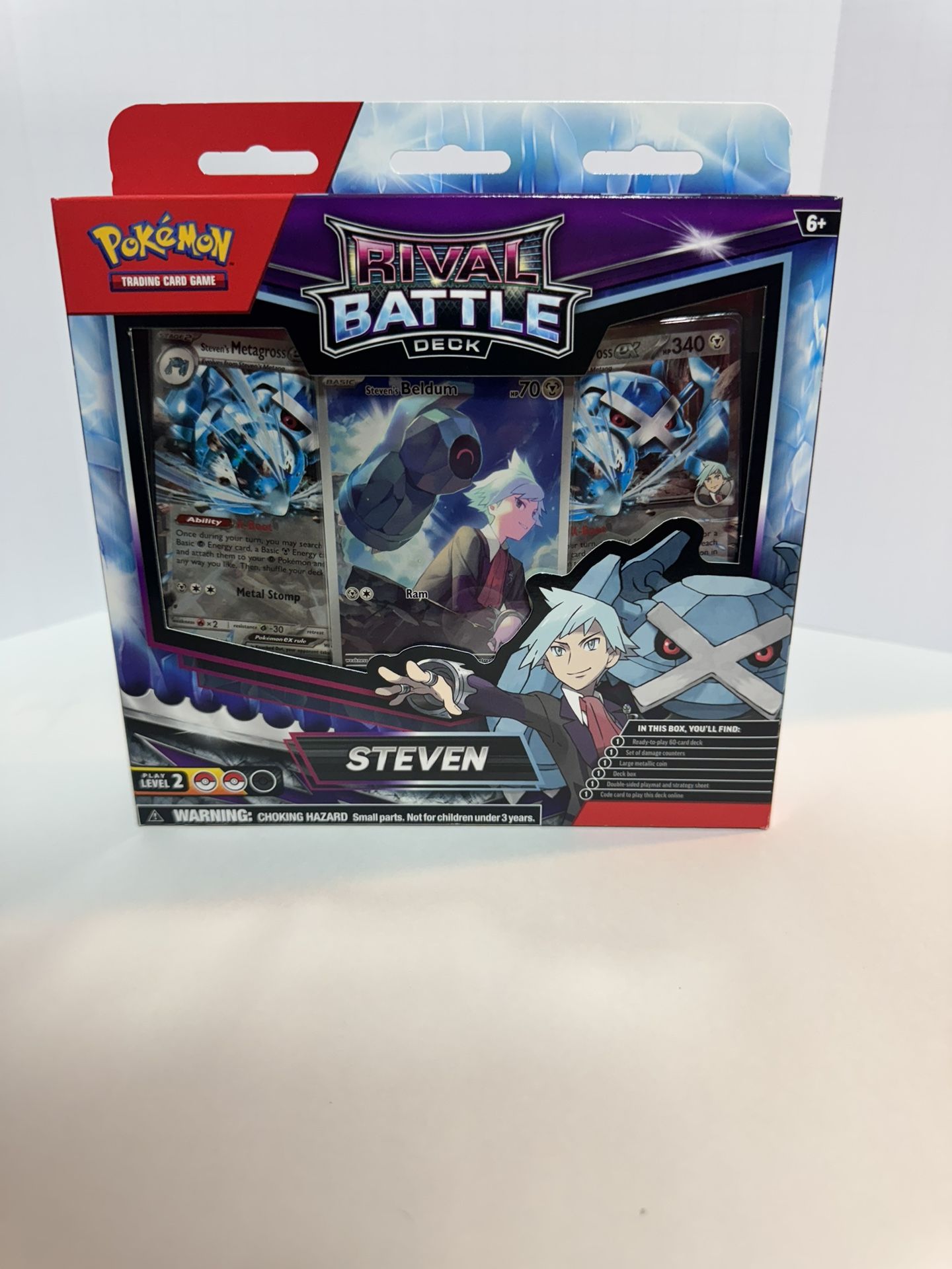 2025 Pokémon Rival Battle Deck Steven Beldum Metagross Illustration Rare TCG