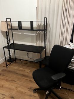 Black Computer Desk