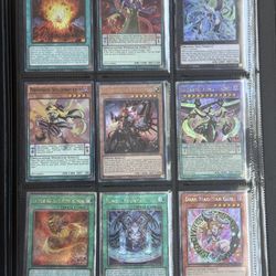 Yu-gi-oh Cards and binder