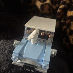 harry potter flying car built lego set